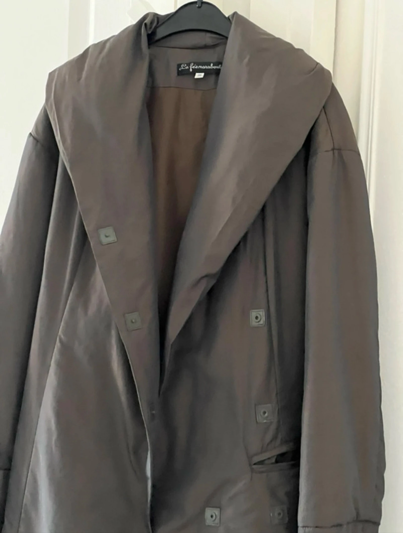 La Fée Maraboutee long khaki puffer jacket – photo 5